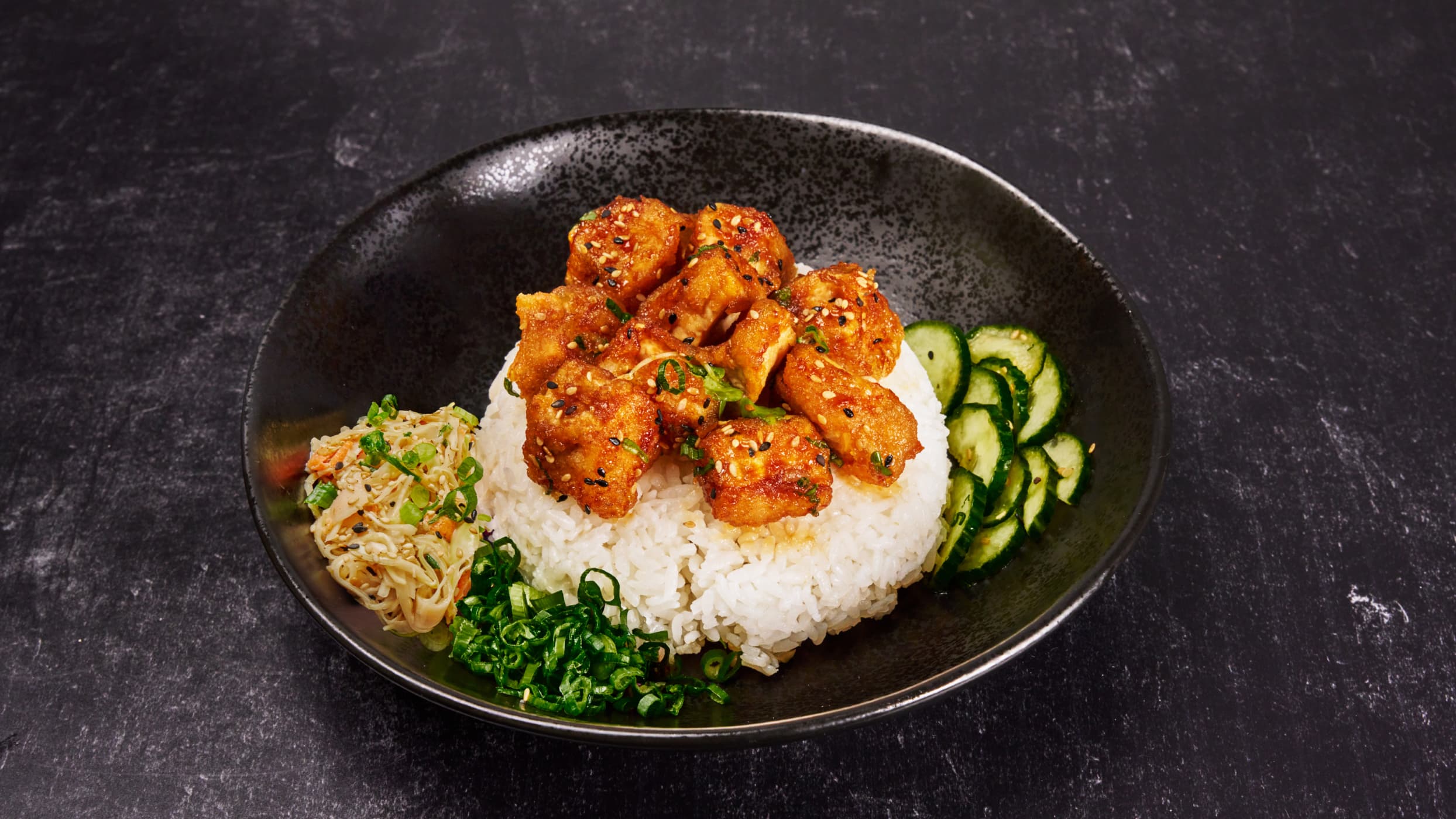 Crispy Tofu Bowl