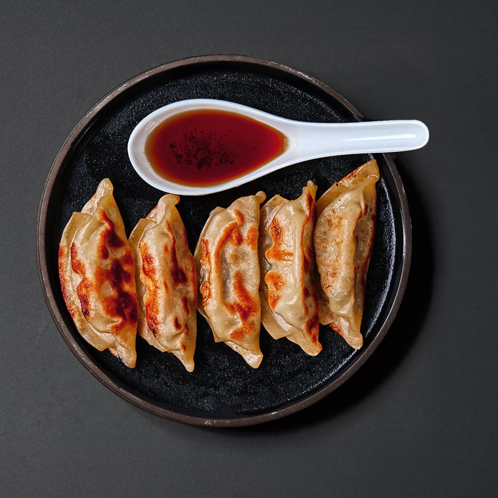 Fried Pork & Chives Dumplings
