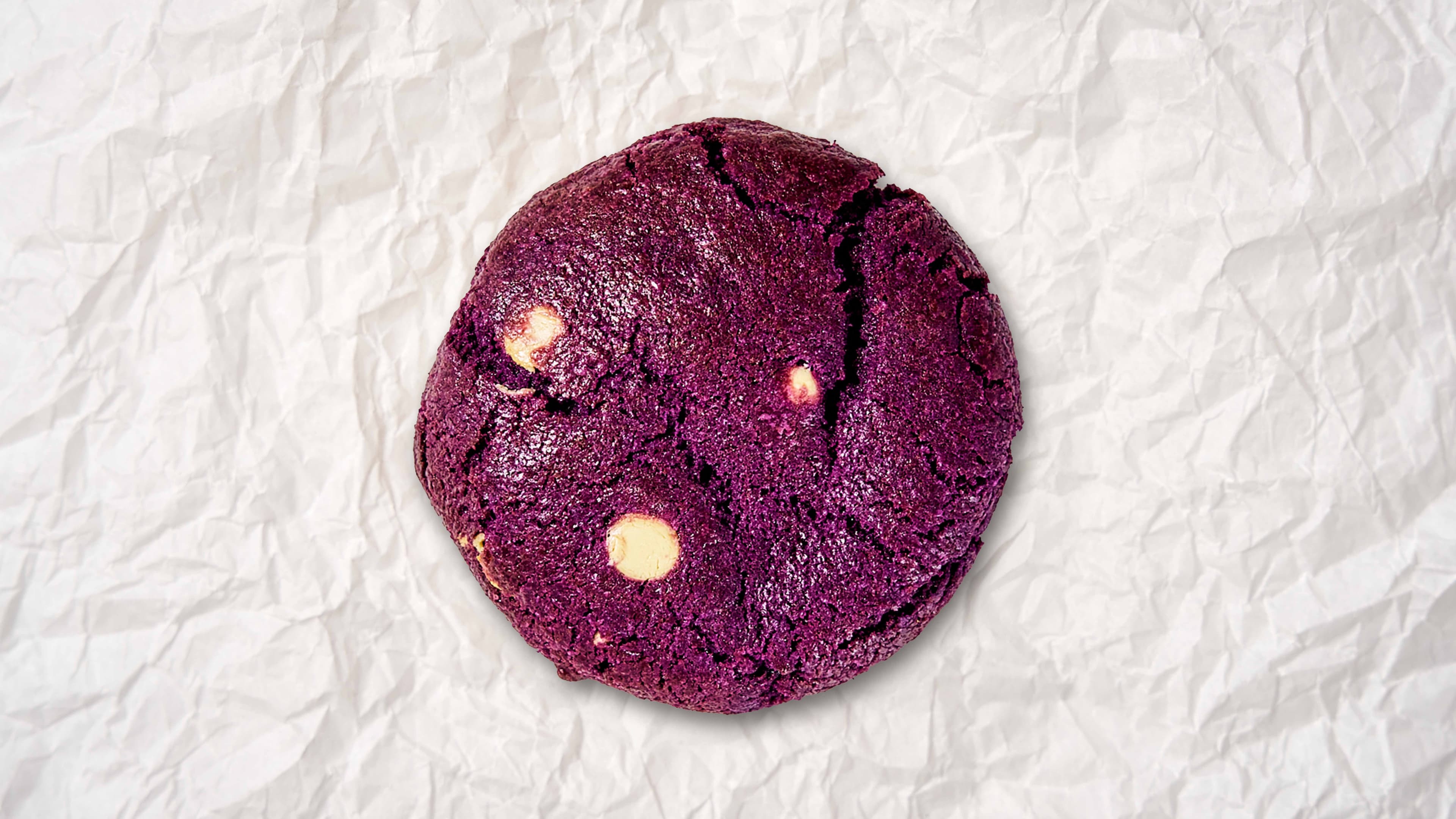 Ube Cream Cookie