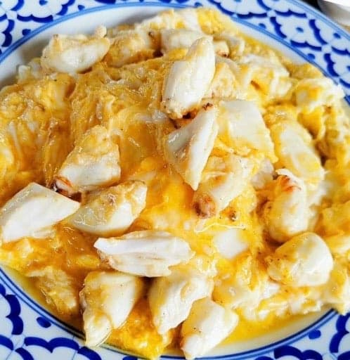 Crab Meat Omelette