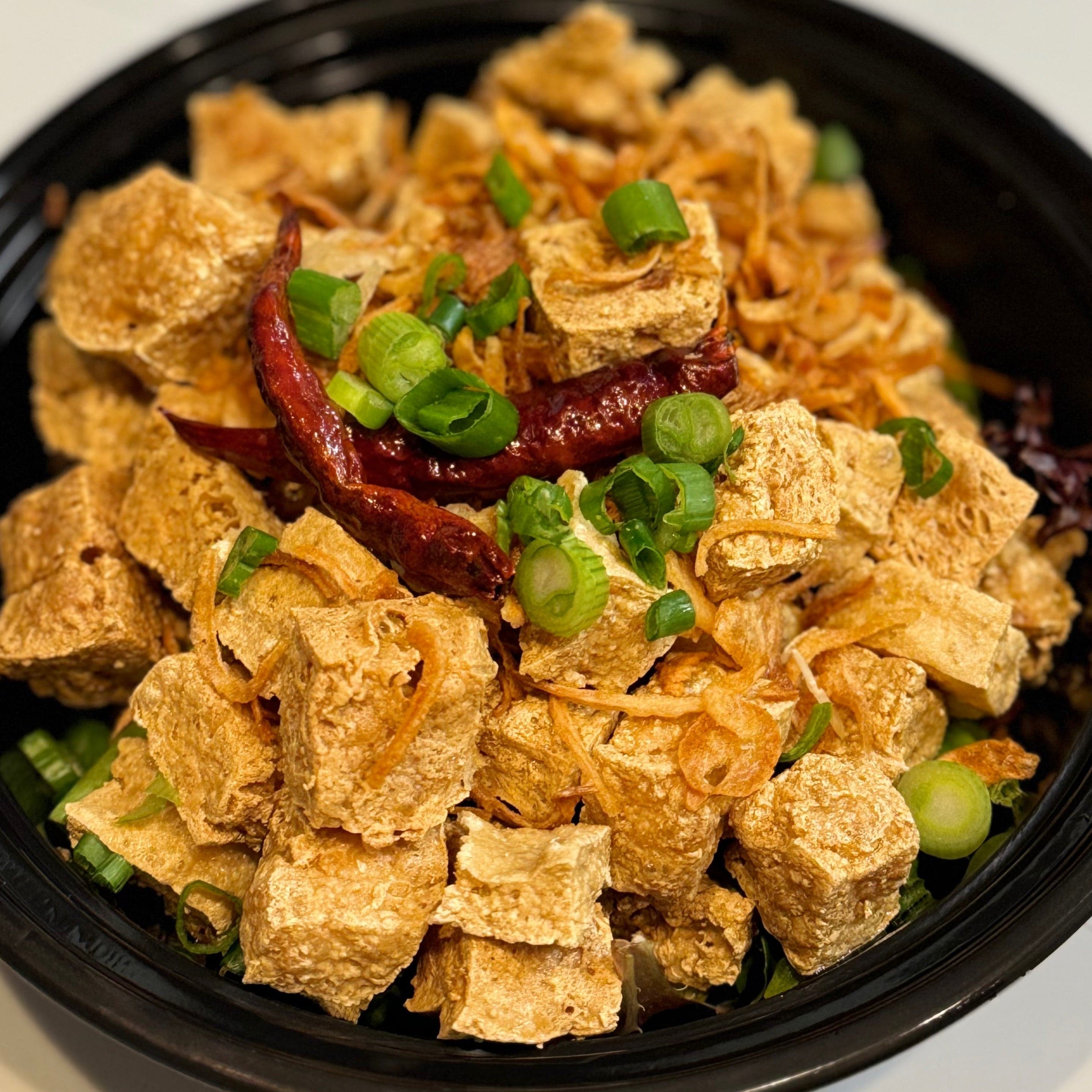 Crispy Tofu Tamarind Sauce (VG)