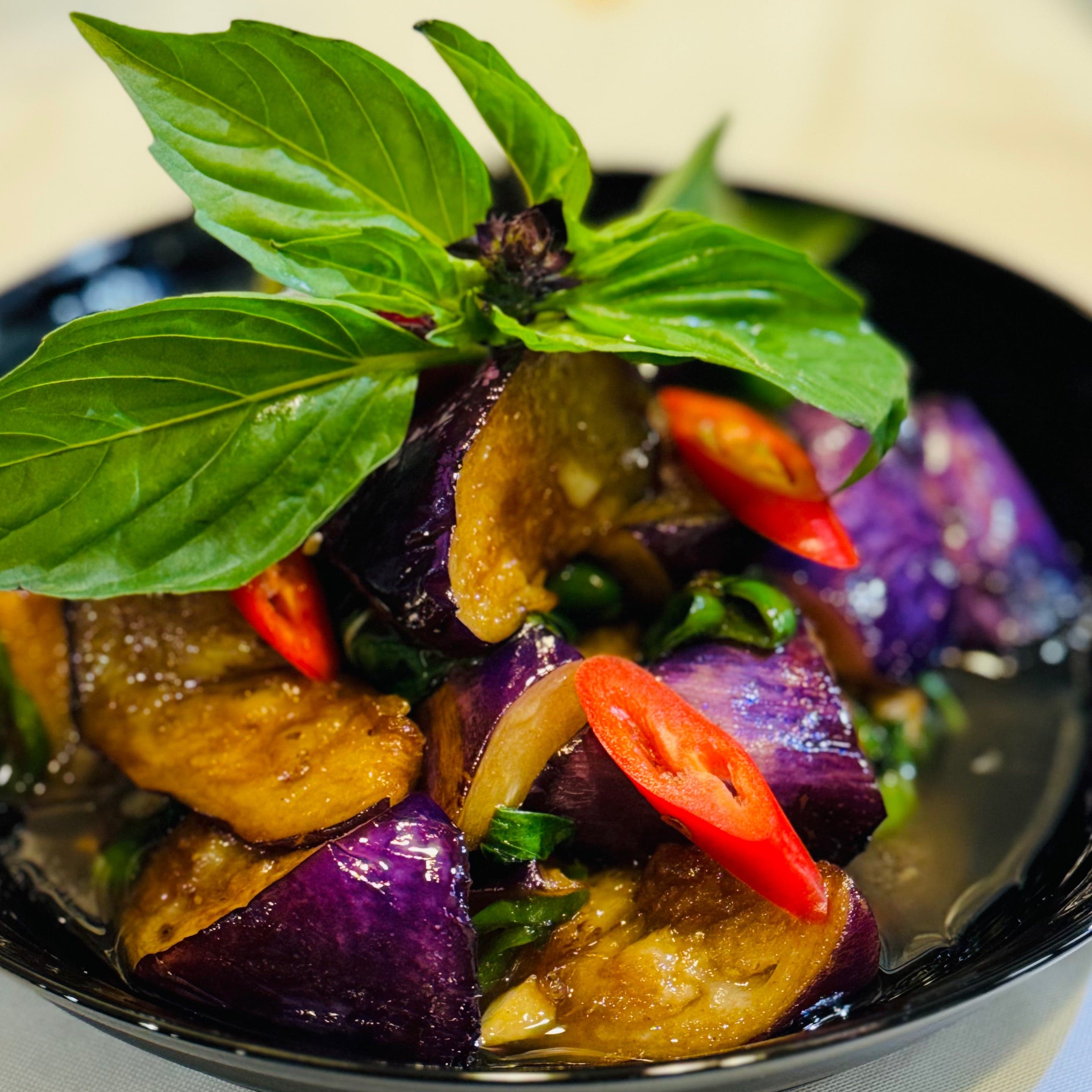 Eggplant Basil