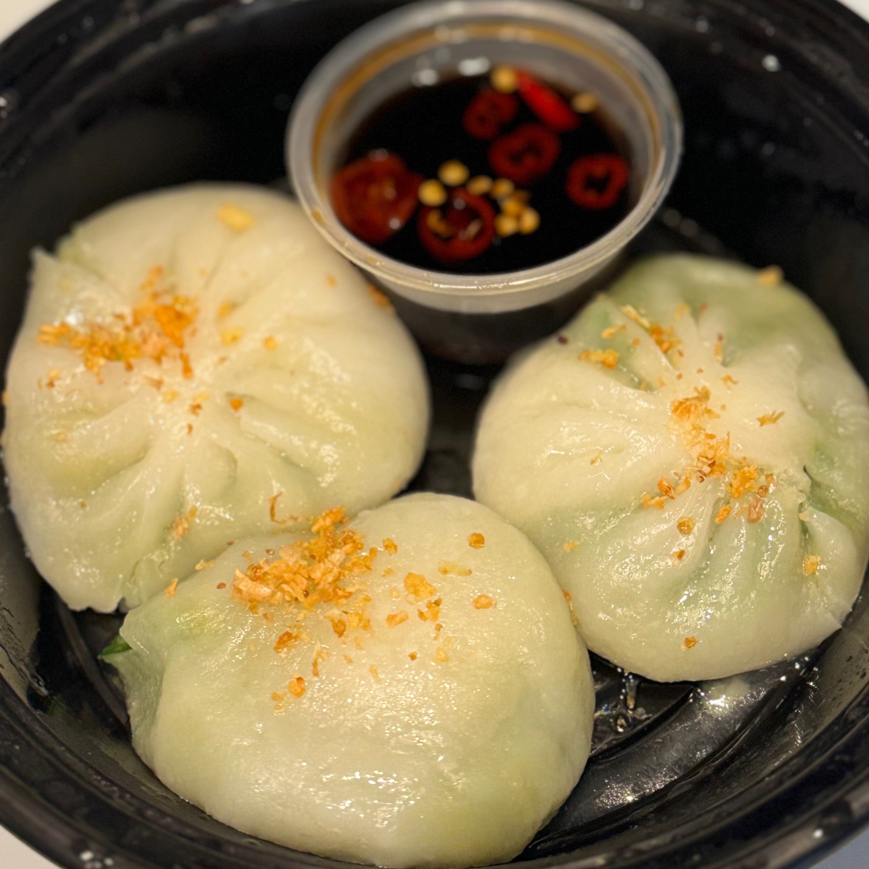 Steamed Chive Dumplings (VG)(GF)