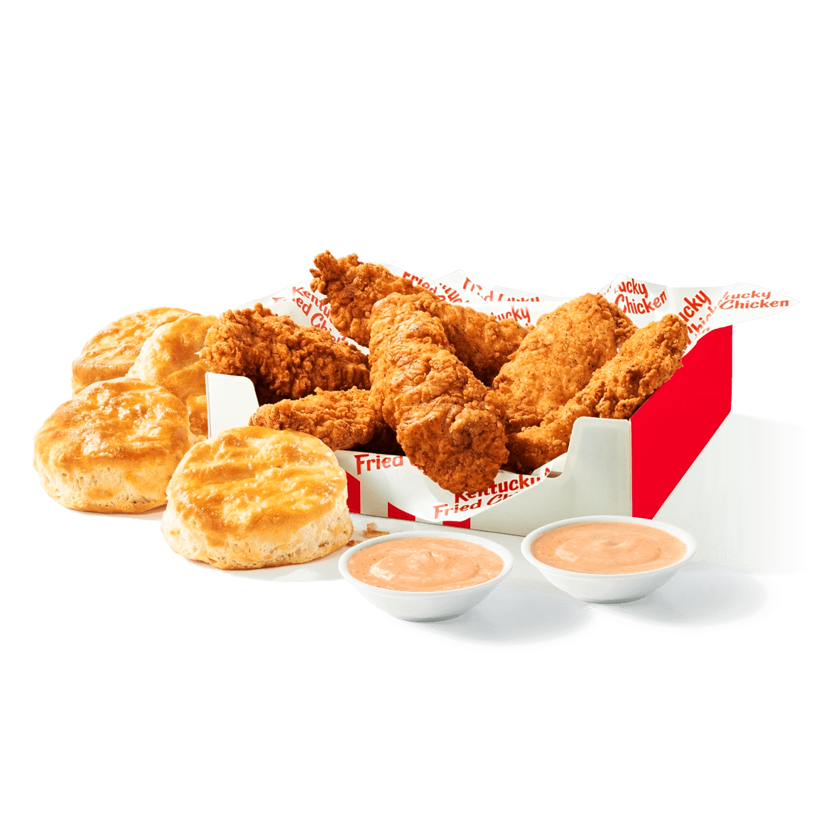 6 pc. Original Recipe Tenders + 4 Biscuits