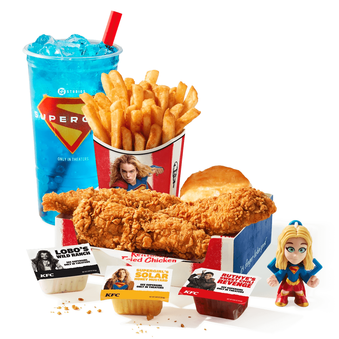 Supergirl Tenders Ultimate Meal