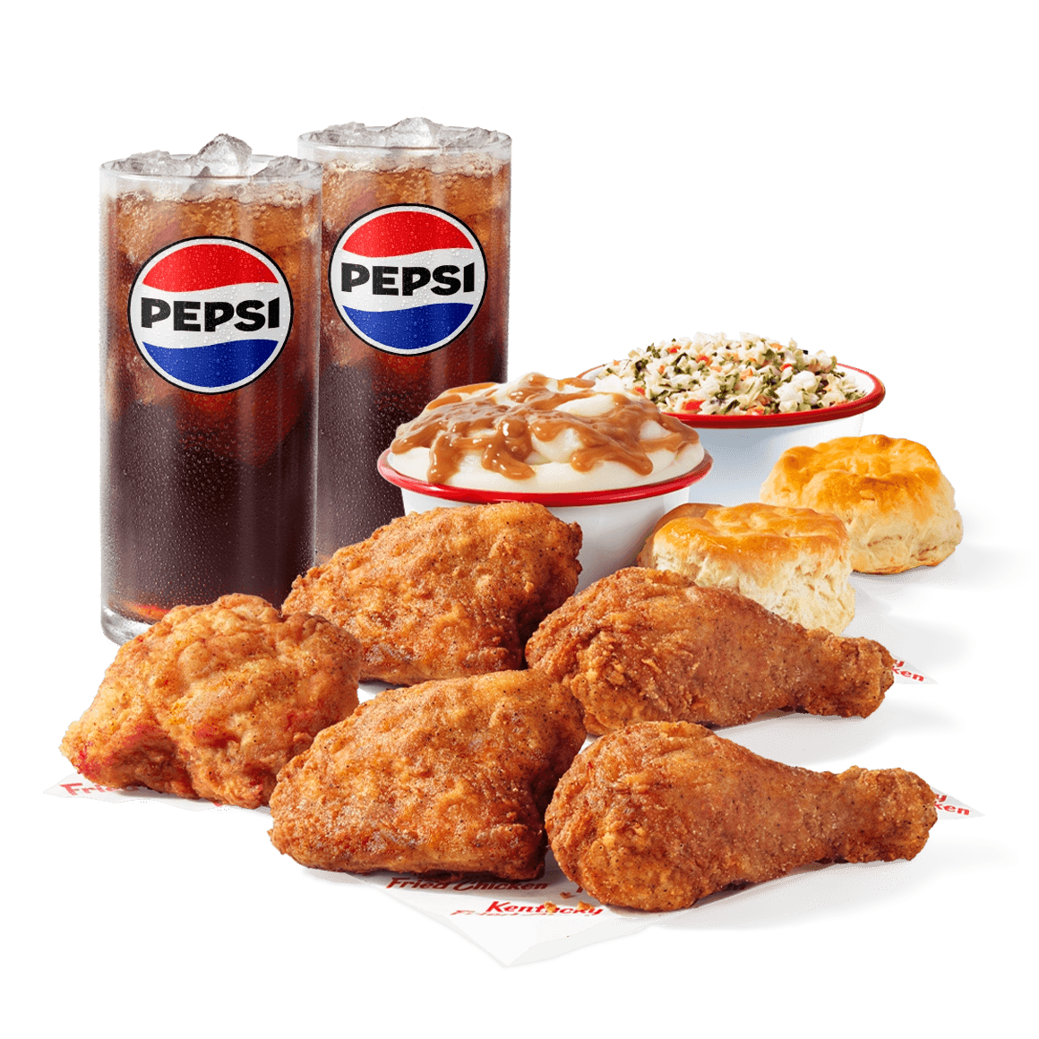 Meal for Two: 5 pc. Chicken Combo