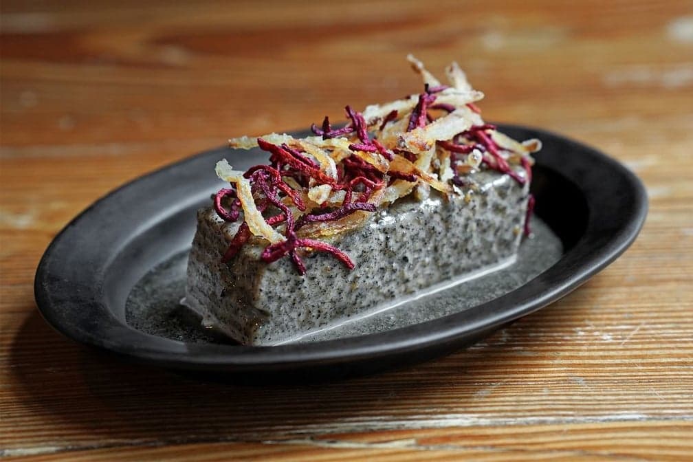 Black Sesame Tofu