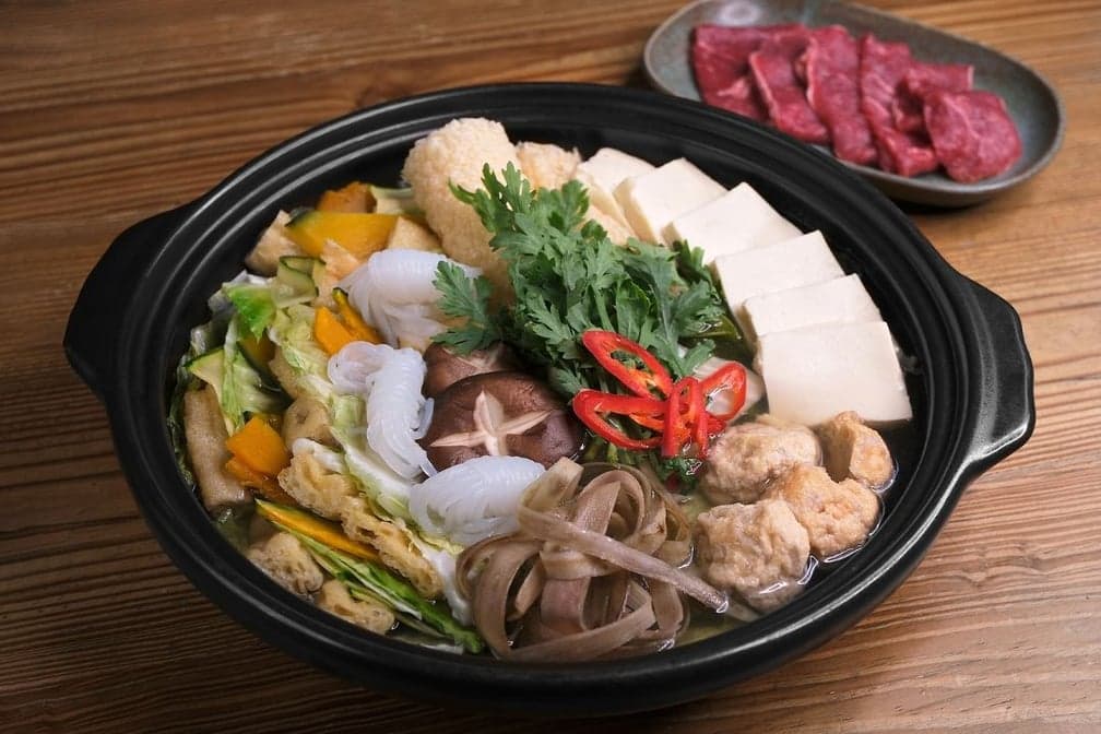 Veggie Tofu Hot Pot