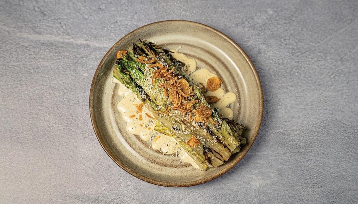 Grilled Romaine