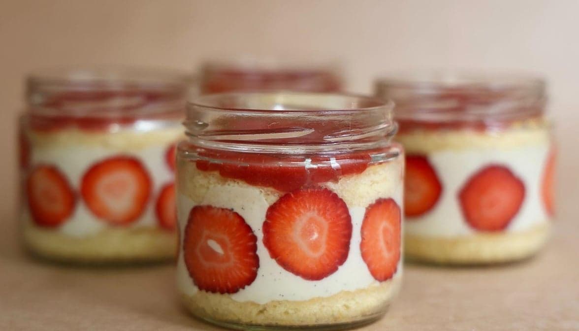 Strawberry Shortcake Jar