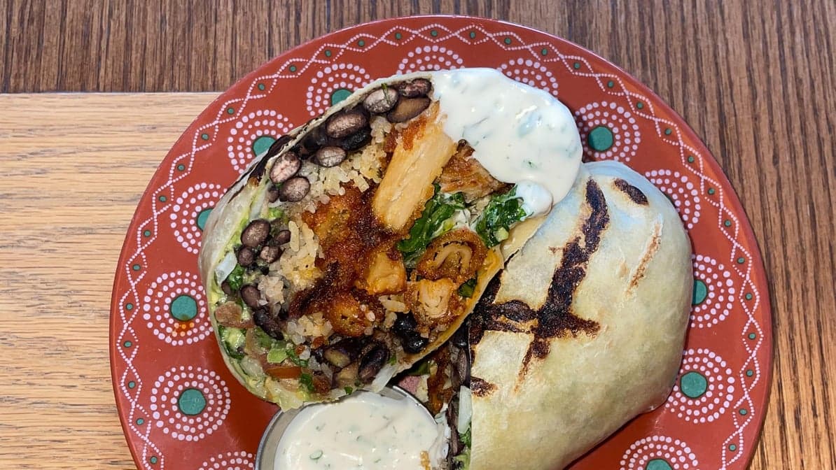Búfalo Pollo Burrito