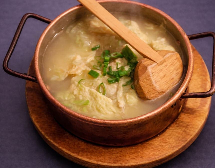 Handmade Egg Dumpling手工蛋饺