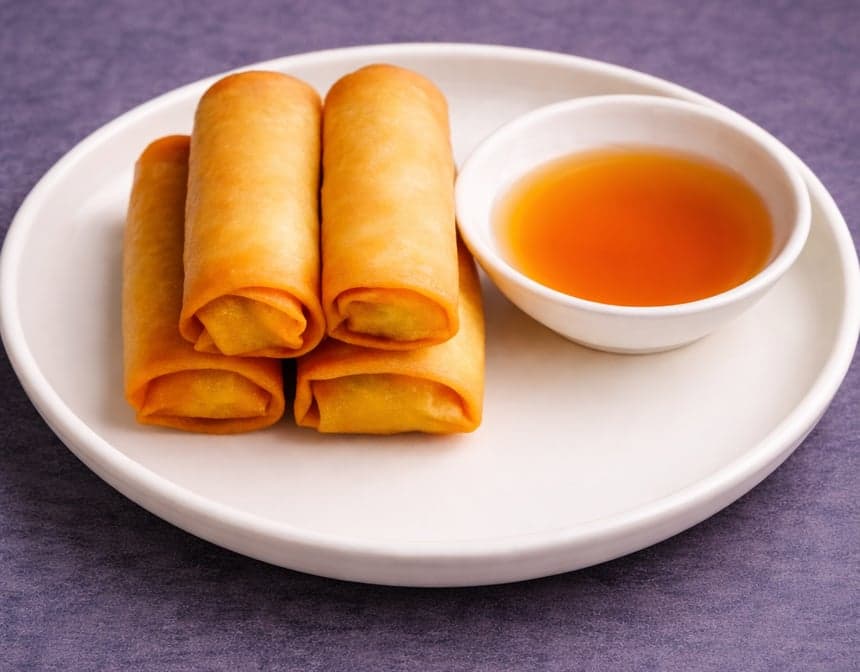Vegetable Spring Roll (3)素菜春卷(3个)