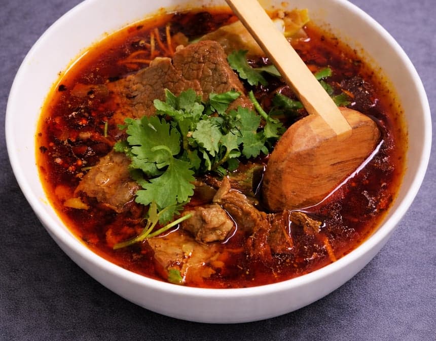 Hotpot Beef Noodle Soup 火锅牛肉面