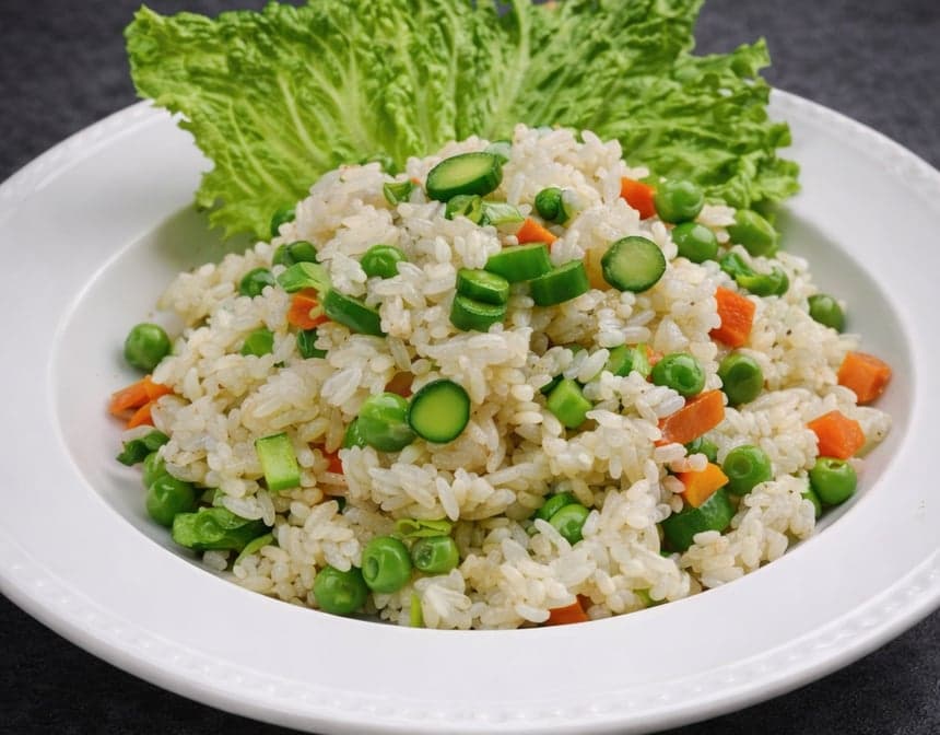 Vegetable Fried Rice 蔬菜炒饭