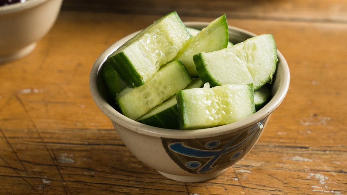 Side of Cucumbers