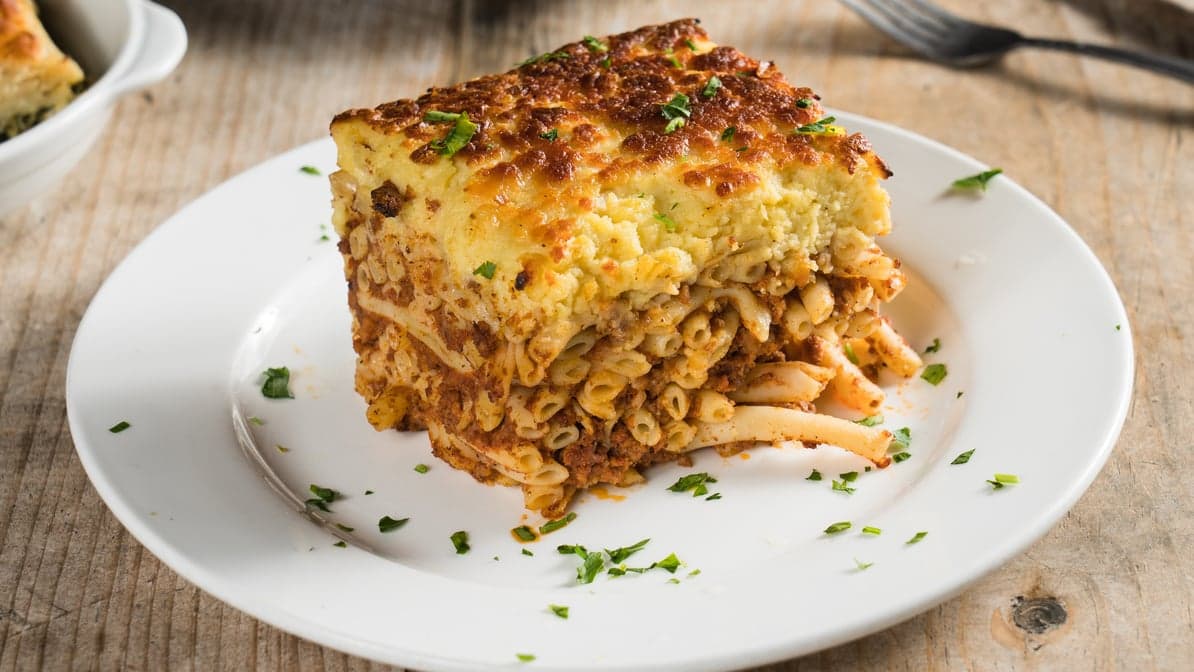 Pastichio Plate