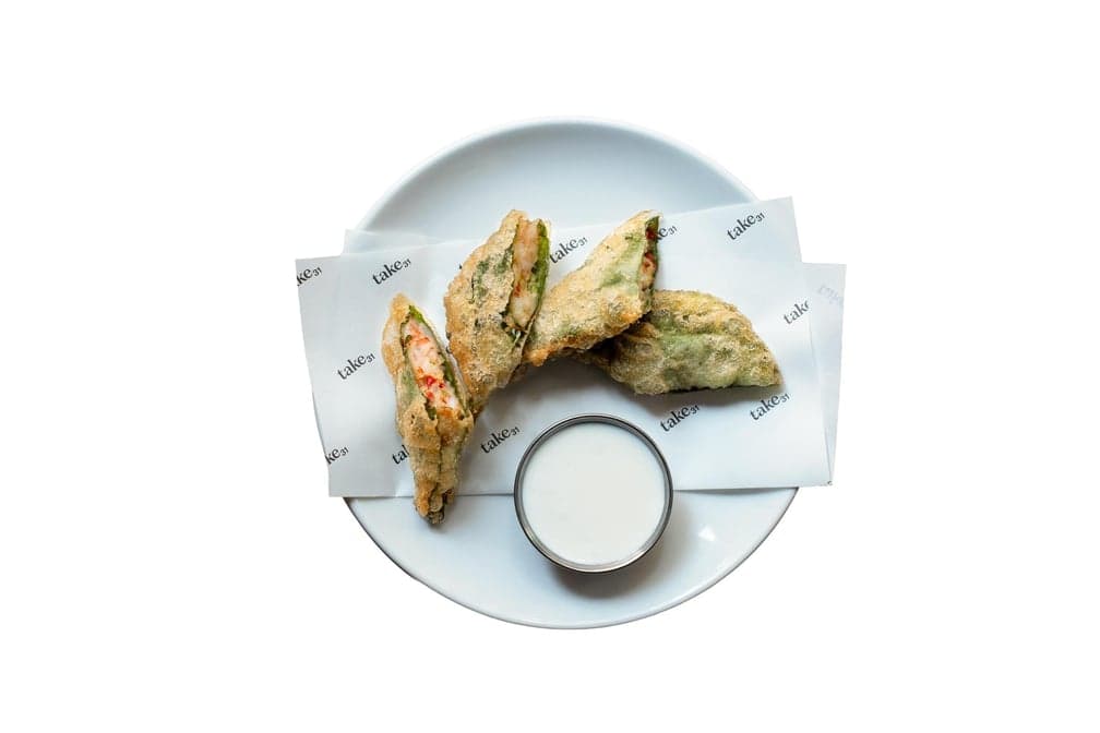 Perilla Leaf & Shrimp Mandu