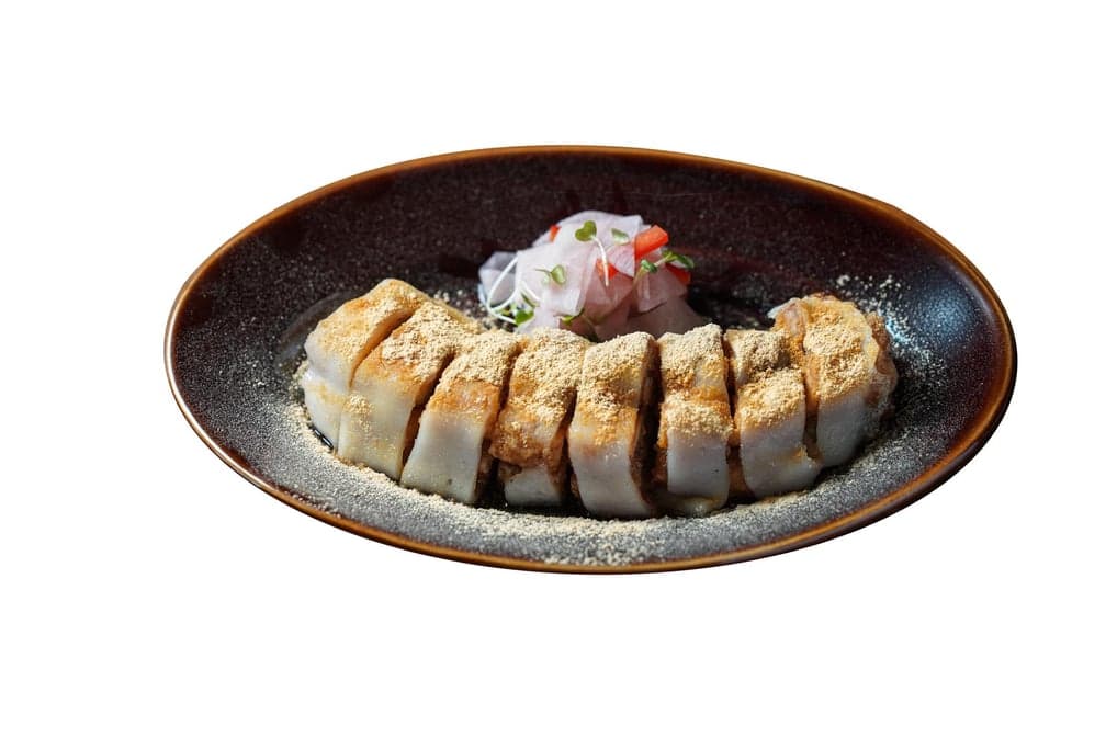 Pork Belly Rice Crepe Wraps