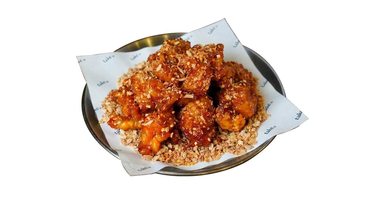 Garlic Crust & Spicy Chicken