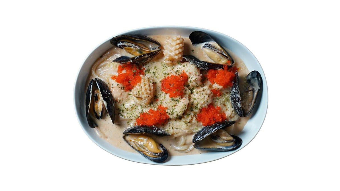 Cod Roe Seafood Udon