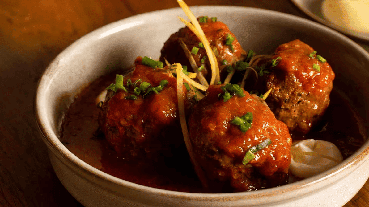 Beef and Pork Meatballs
