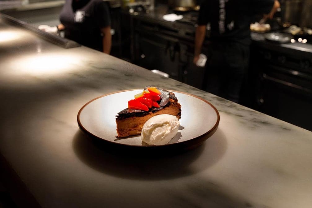 Basque Chocolate Cheesecake