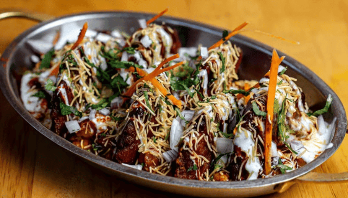 Aloo Tikki Chaat