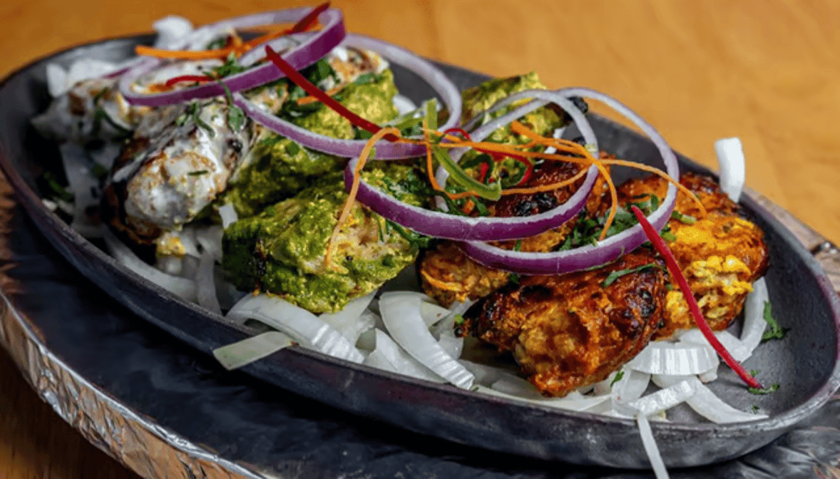 Tandoori Soya Chap Platter