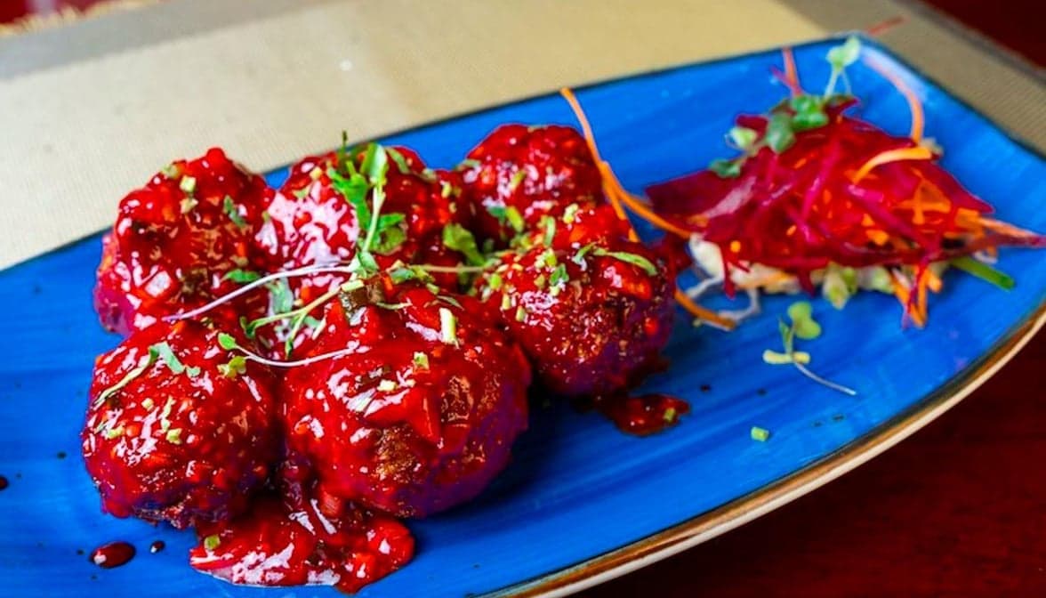 Vegetable Manchurian Dry