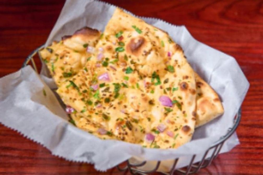 Chili and Onion Naan