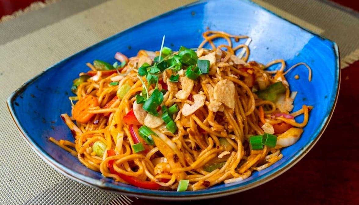 Chili Garlic Egg Noodles
