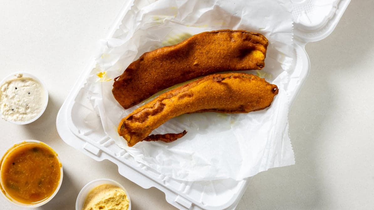 2 Plantain Bajji