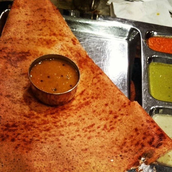 Milagai Podi Dosa