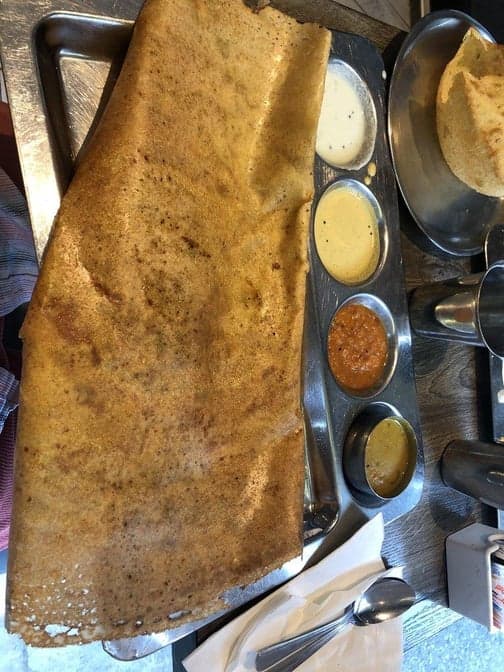 Cheese Masala Dosa