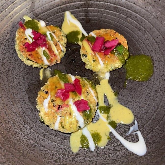 Dahi Palak Kebab