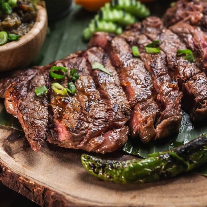 Ribs Eye Steak (Sticky Rice)