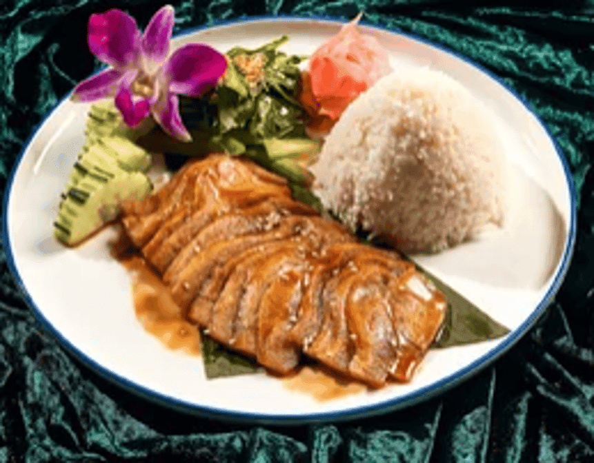 Khao Na Ped (Over Rice)