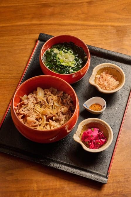 Beef Gyu Don & Mini Wakame Udon Set