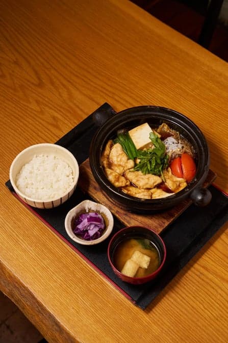 Chicken Sukiyaki Nabe Set