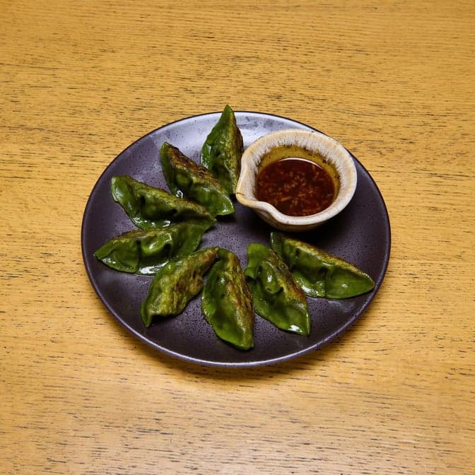 Chili Shrimp Gyoza
