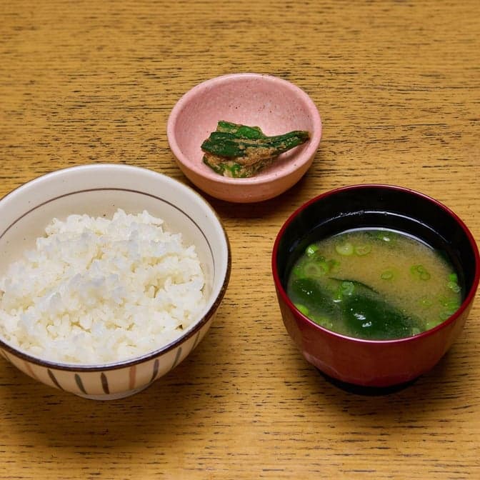 Rice & Miso Soup Set