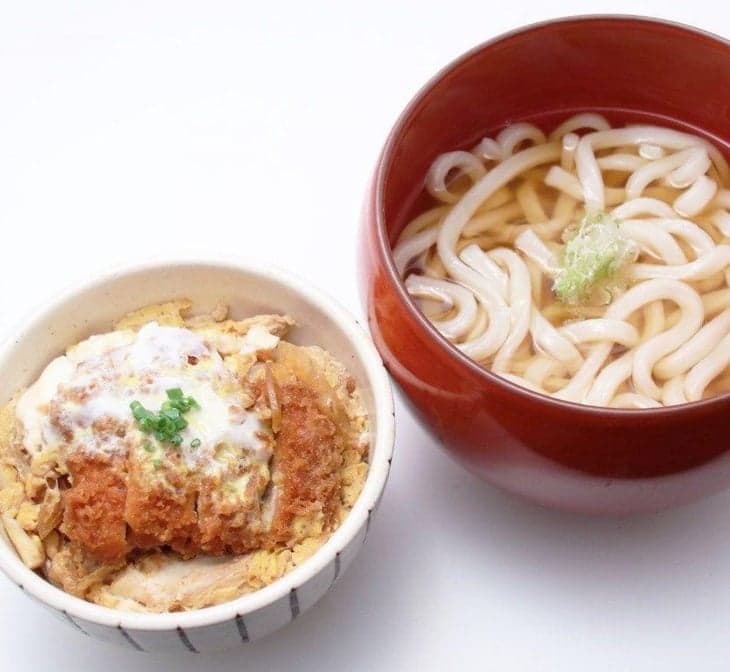 Katsu Don (Small) & Hot Udon Set