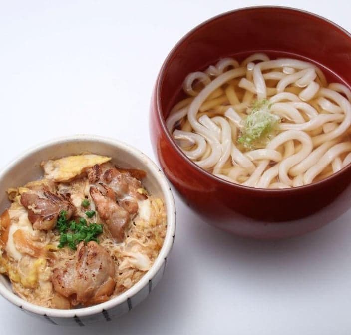 Oyako Don (Small) & Hot Udon Set