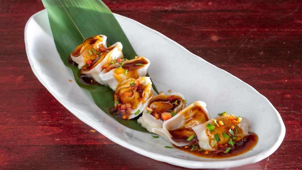Spicy baby dumplings