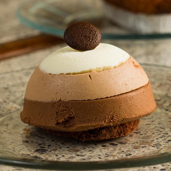 Tri Chocolate Mousse