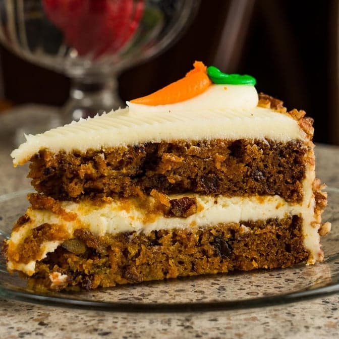 Carrot Cake Slice