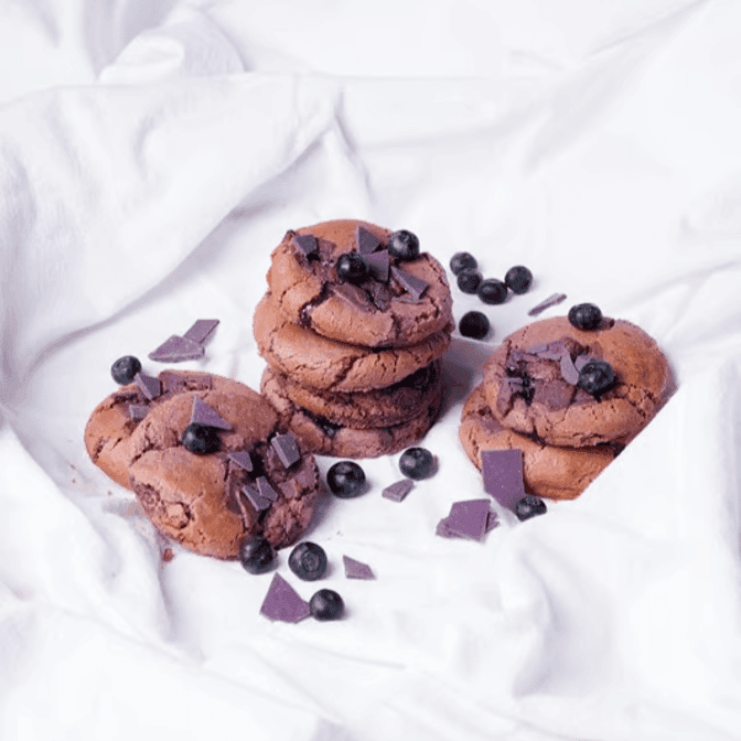 Ube Blueberry Cookie