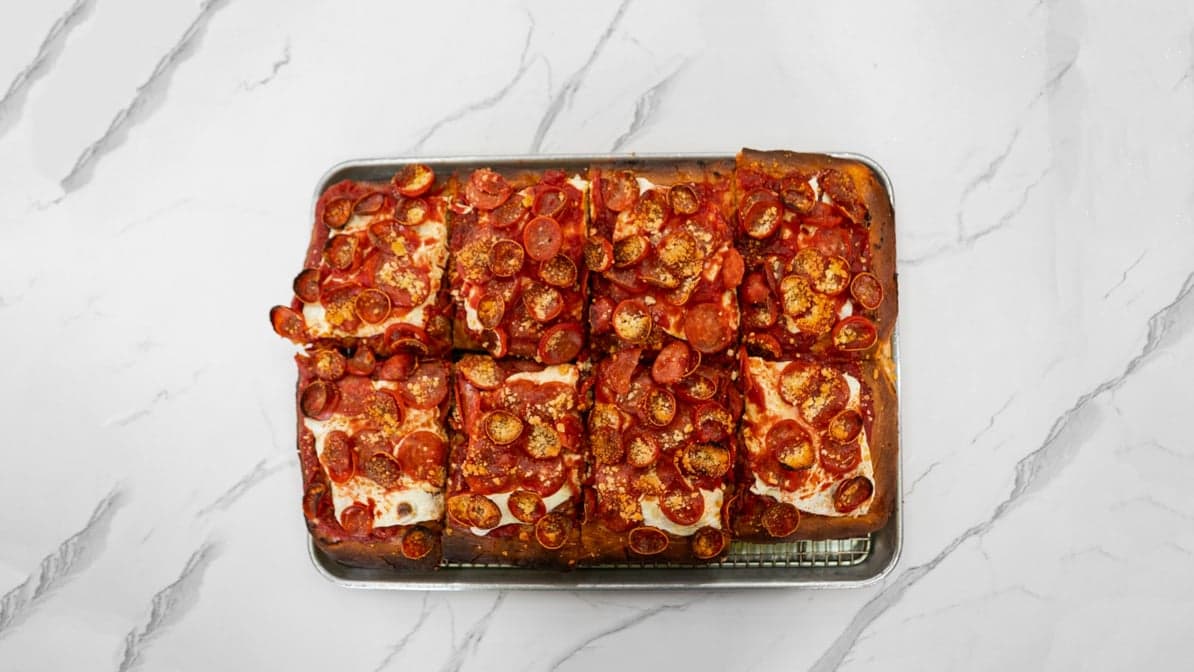 Sicilian Red Pizza