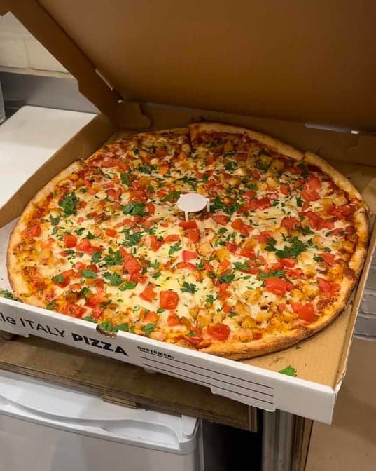 Chicken Tomato Pizza